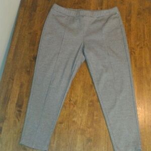 Talbot's Petites Stretch Houndstooth Ankle Dress Pant XLP